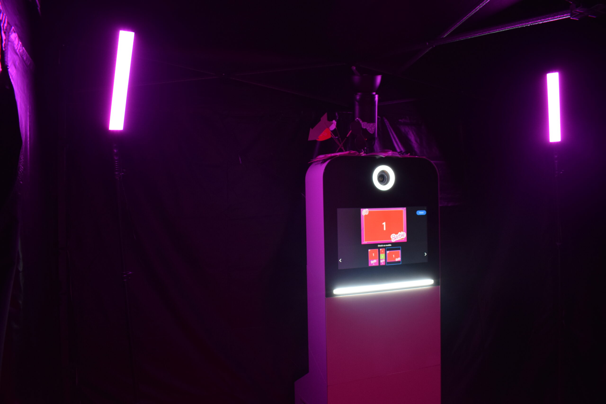 borne à selfie anniversaire